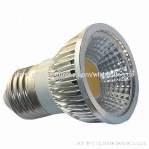 3W Dimmable COB LED Spotlight, MR16, GU10, E27, GU5.3, 100-240V AC, 240lm, 80lm